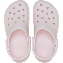 Zuecos unisex Classic Hearts Cut Out U