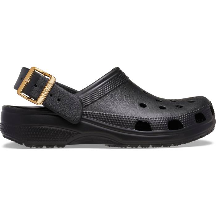 Zuecos unisex Classic Metallic Buckle U