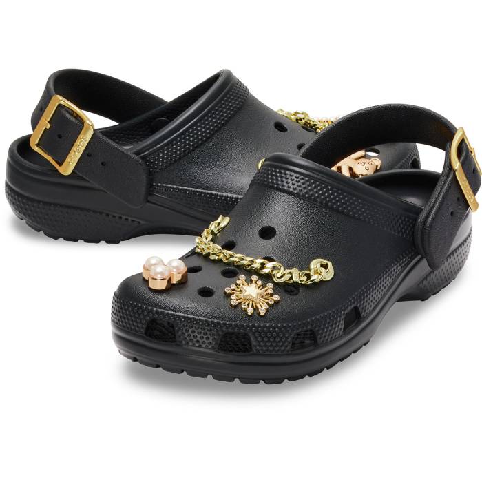 Zuecos unisex Classic Metallic Buckle U