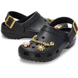 Zuecos unisex Classic Metallic Buckle U