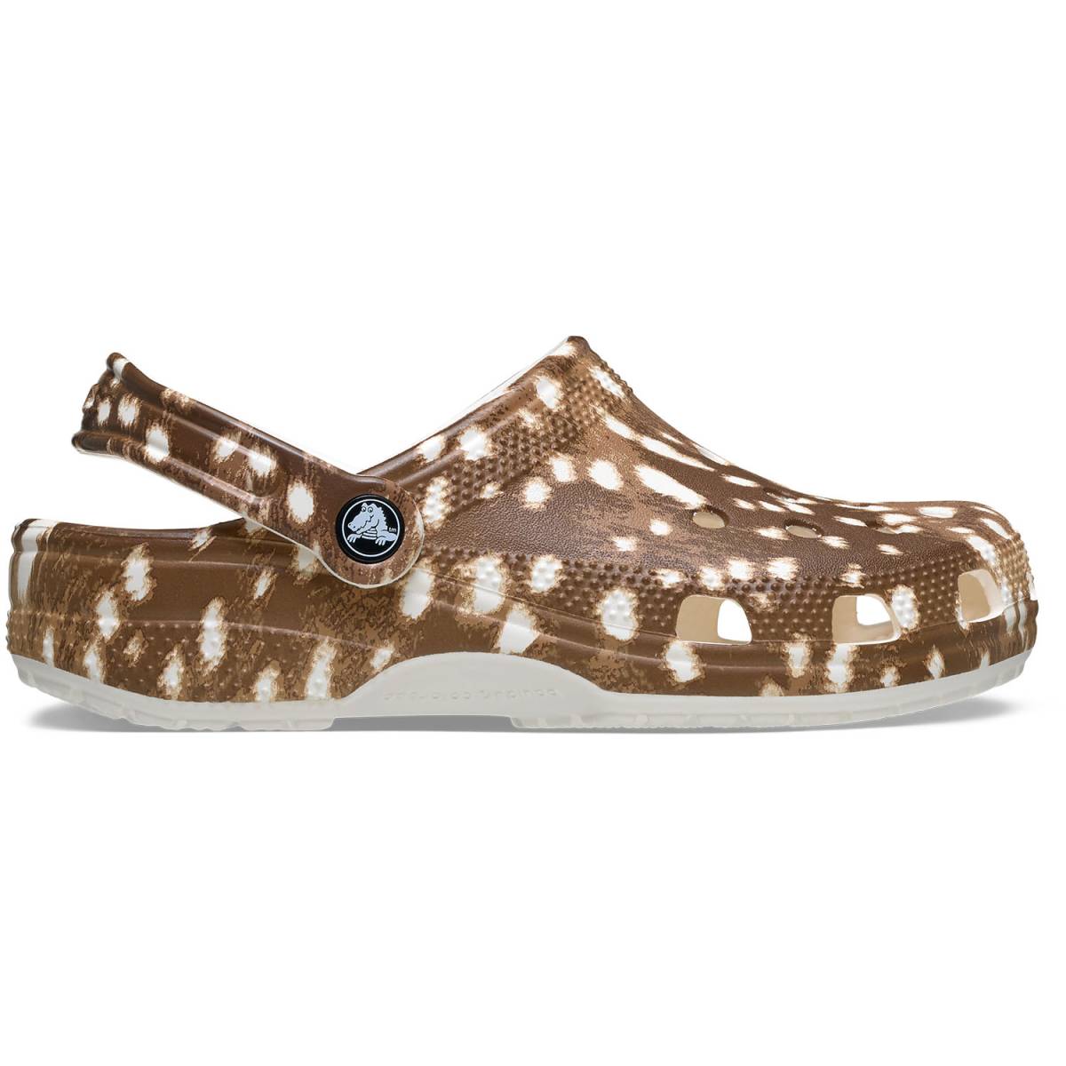 Crocs Zuecos unisex Classic Pop Animal U - Chalk/Multi