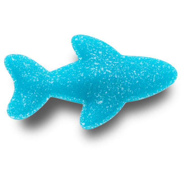 Caramelo con forma de tiburón