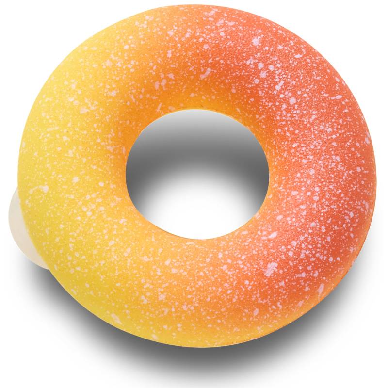 Caramelo de aro naranja y amarillo
