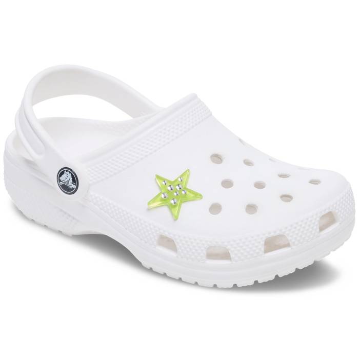 Estrella con gema verde