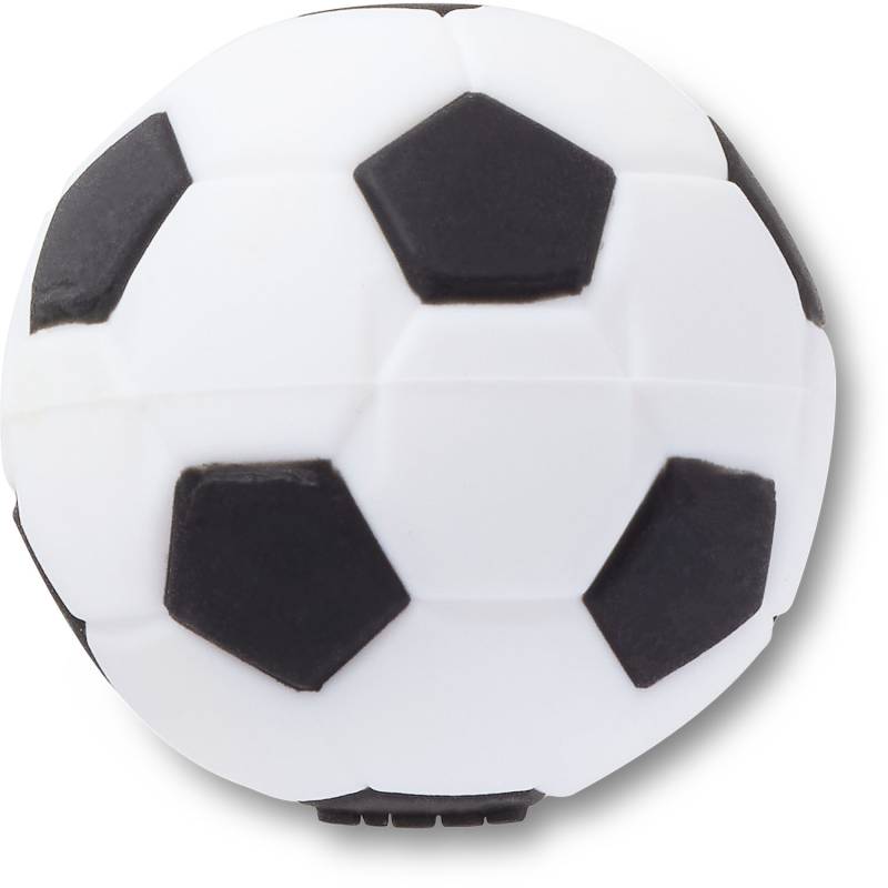 Balón de fútbol aplastado