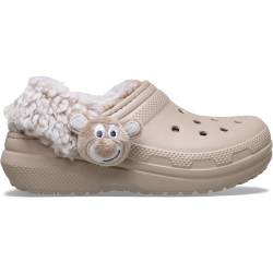 Zuecos de niños Classic Bear Plush Fleece Lined T