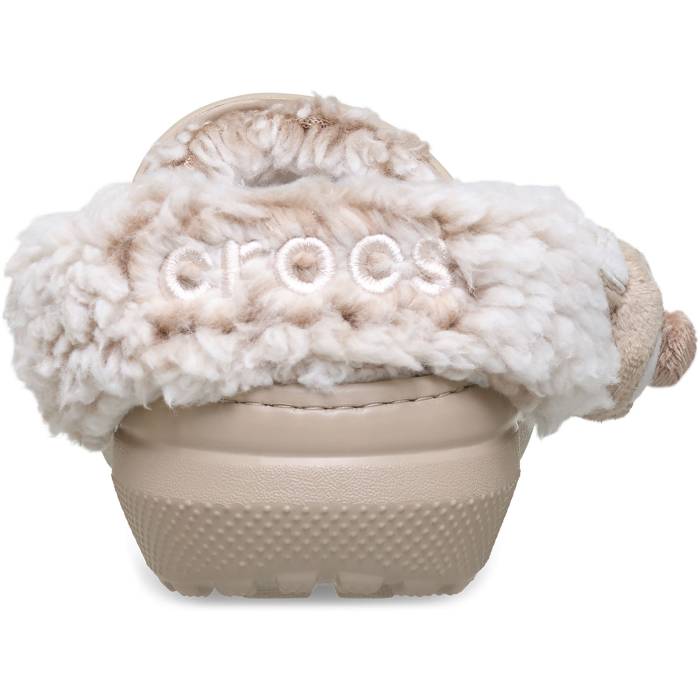 Zuecos de niños Classic Bear Plush Fleece Lined T